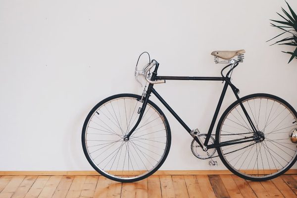 bicicleta en el hogar